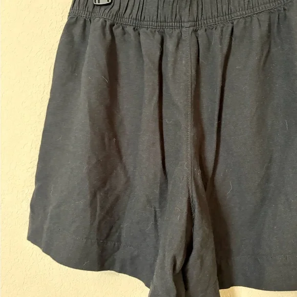 Free Assembly Black Linen Blend Women’s Shorts Sleek Everyday Staple Size Medium - Picture 11 of 14